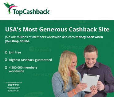 TopCashbackホームページ - TopCashback Japan